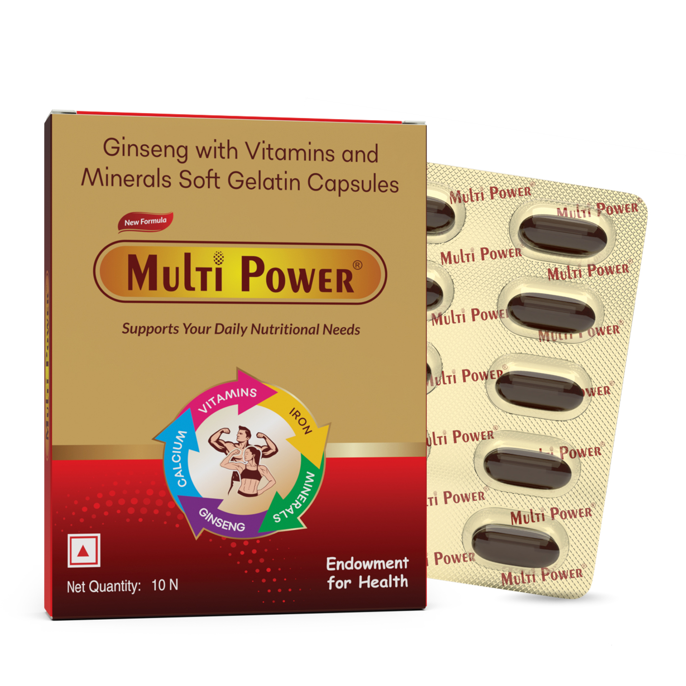 MULTIPOWER SOFTGEL CAPSULES(10X1X10)